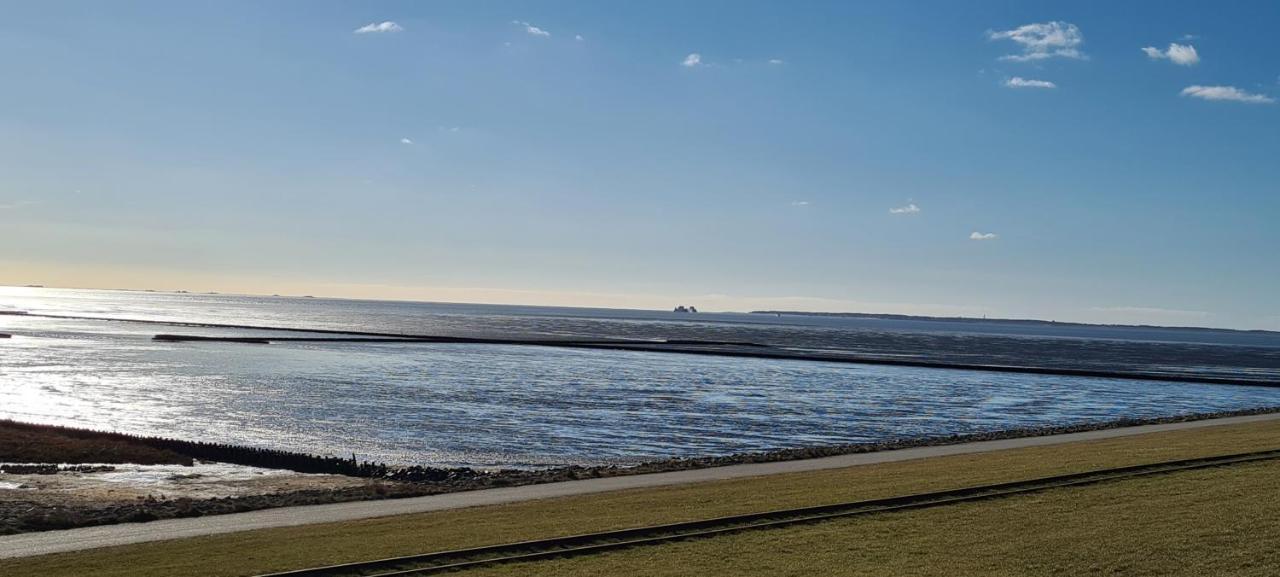 Deichhus Nordseeliebe Direkt Am Deich - Nordsee - Dagebuell - Am Vogelreservat Exterior photo