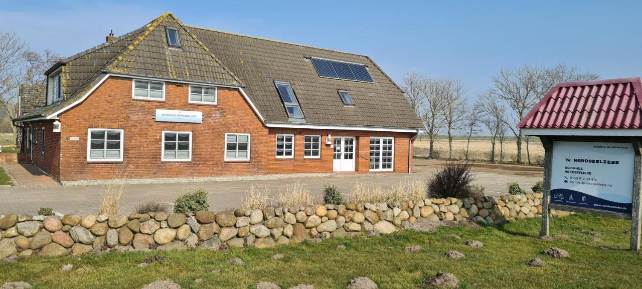 Deichhus Nordseeliebe Direkt Am Deich - Nordsee - Dagebuell - Am Vogelreservat Exterior photo